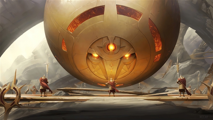 Sun Guardian from Legends of Runeterra 4K