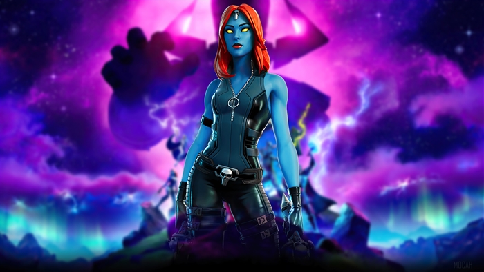 Mystique from Fortnite Battle Royale Chapter 2 Season 4 4K