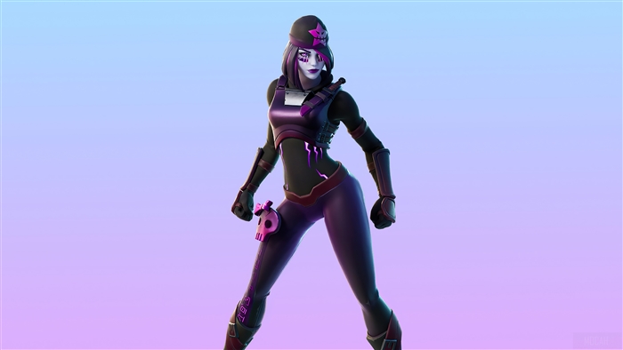 Dark Skully skin from Fortnite 4K