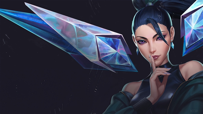 K/DA Kai'Sa The Baddest 4K Artwork