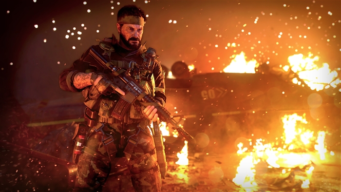 Frank Woods from Call of Duty Black Ops Cold War in 4K