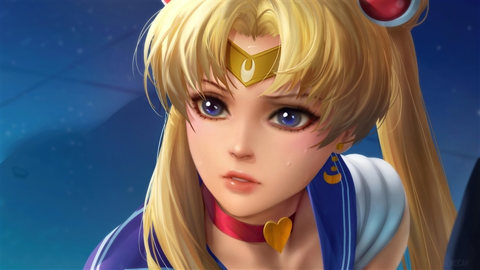 Sailor Moon Close-Up 4K Anime Portrait