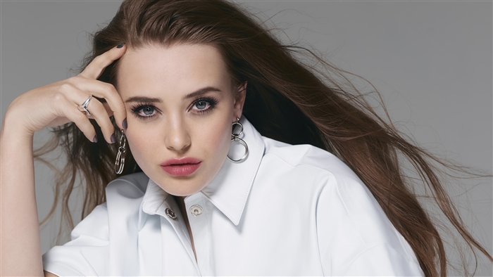 Katherine Langford Minimalist Photoshoot 4K