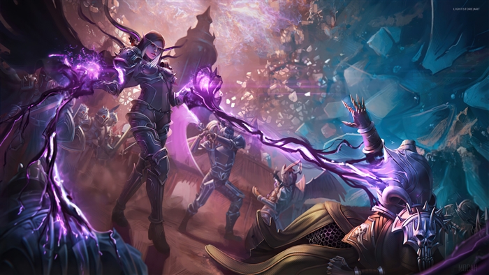 Sylvanas Windrunner in Epic WoW Battle 4K