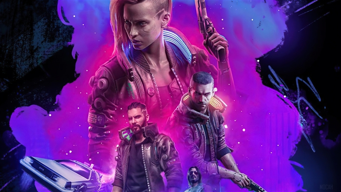 Cyberpunk 2077 V and Johnny Silverhand 4K