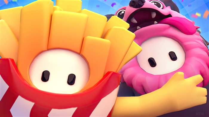 Fall Guys Ultimate Knockout characters in costumes