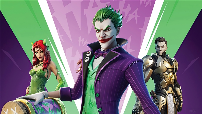 Fortnite Joker and Poison Ivy 4K Skins