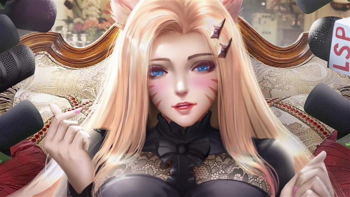 Ahri The Baddest KDA 4K Artwork