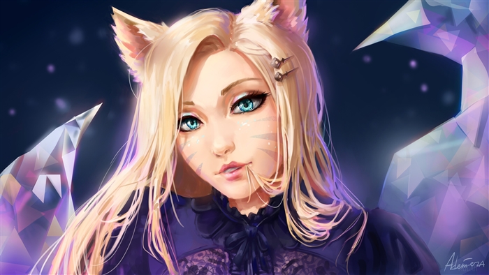 Ahri from League of Legends KDA The Baddest 4K