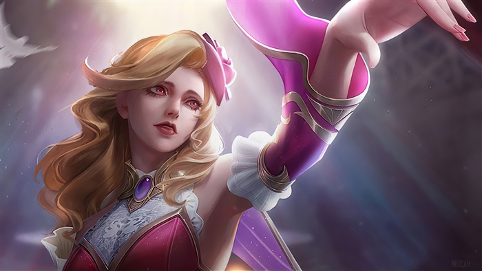 Carmilla Magician Girls Skin Mobile Legends 4K