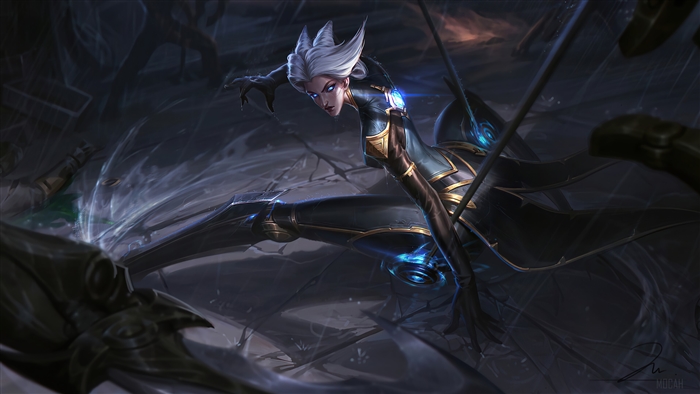Camille from League of Legends in Dynamic Pose 4K