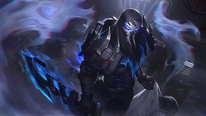 Pyke from League of Legends Art 4K