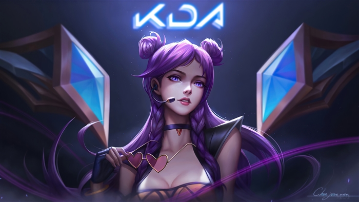 Kaisa from League of Legends KDA 4K