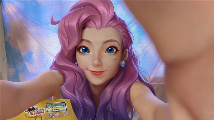 Seraphine from League of Legends 4K