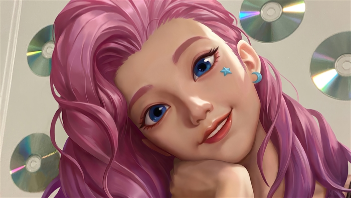 Seraphine from League of Legends 4K