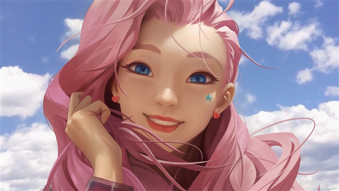 Seraphine from League of Legends 4K