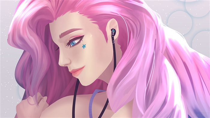 Seraphine from League of Legends 4K