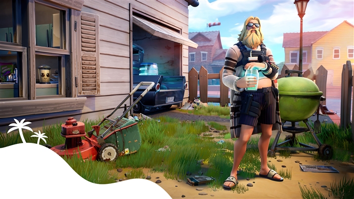 Dad Bod Jonesy from Fortnite