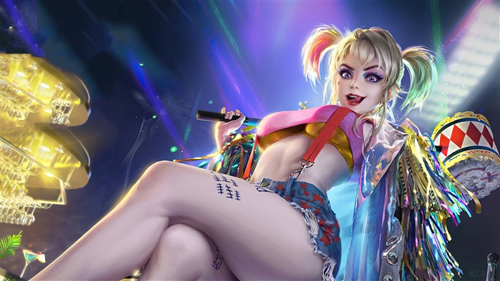 Harley Quinn from Birds of Prey 4K Art