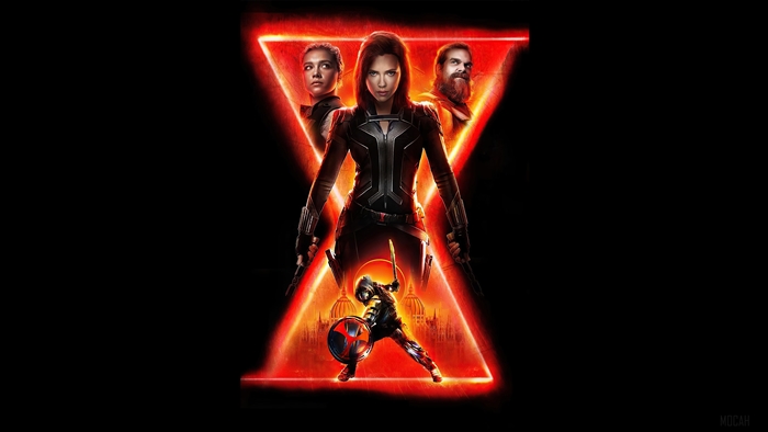 Black Widow Movie Poster 4K Featuring Natasha Romanoff