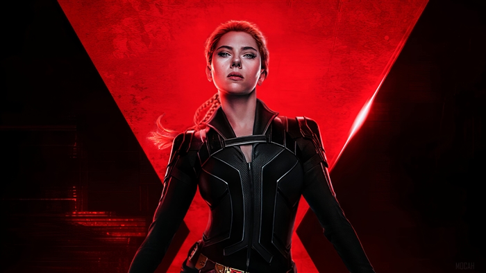 Black Widow from Black Widow Movie Poster 4K