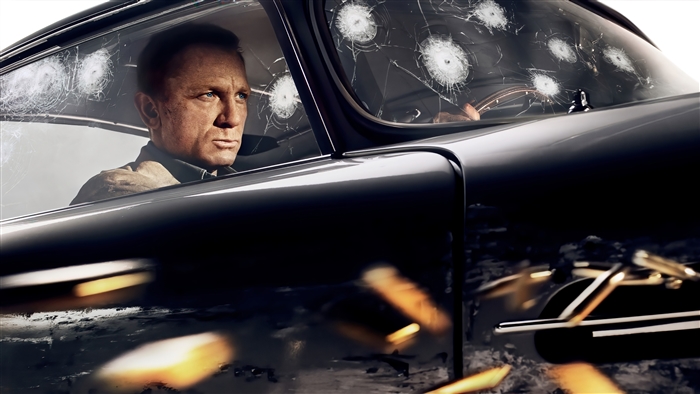 James Bond Daniel Craig No Time to Die Poster 4K