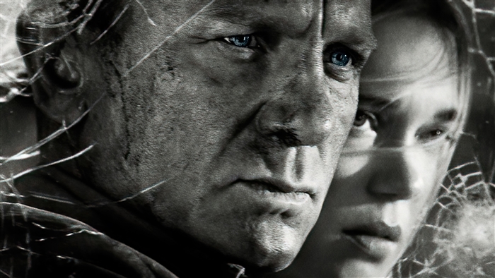 No Time to Die Poster featuring Daniel Craig and Lea Seydoux