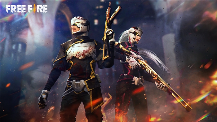 Garena Free Fire Battle Royale Characters 4K