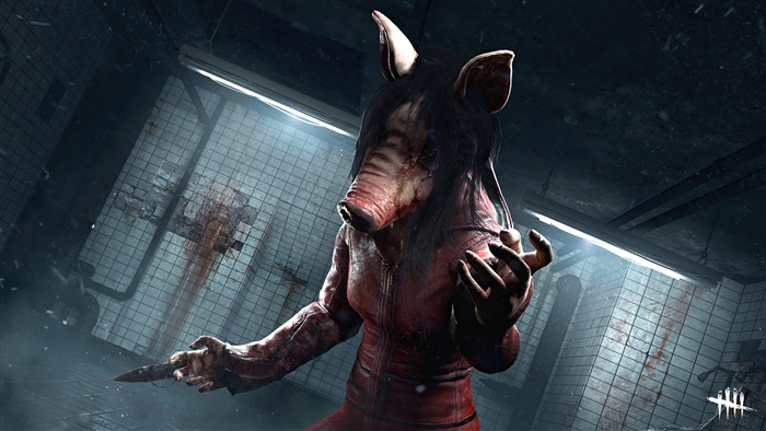 Dead by Daylight The Pig Character in Dim Room 4K