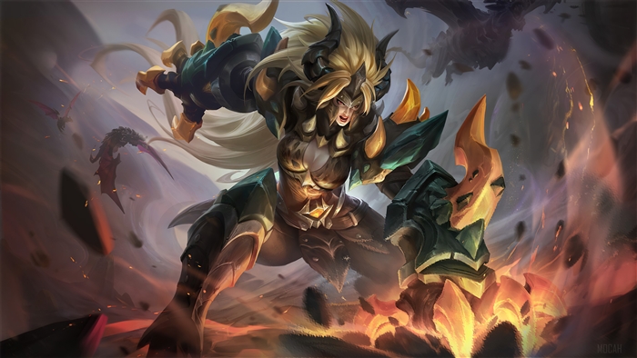 Masha Dragon Tamer Armor Mobile Legends 4K