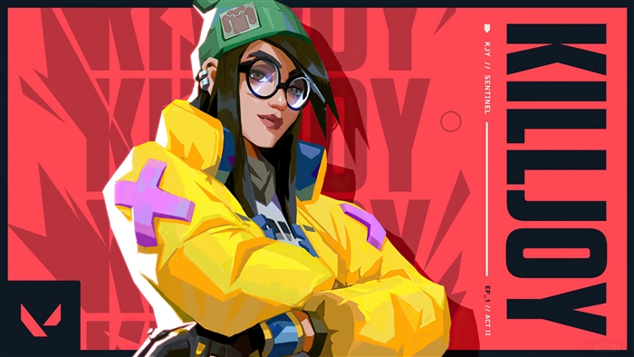 Killjoy from Valorant 4K