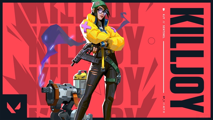 Killjoy from Valorant 4K