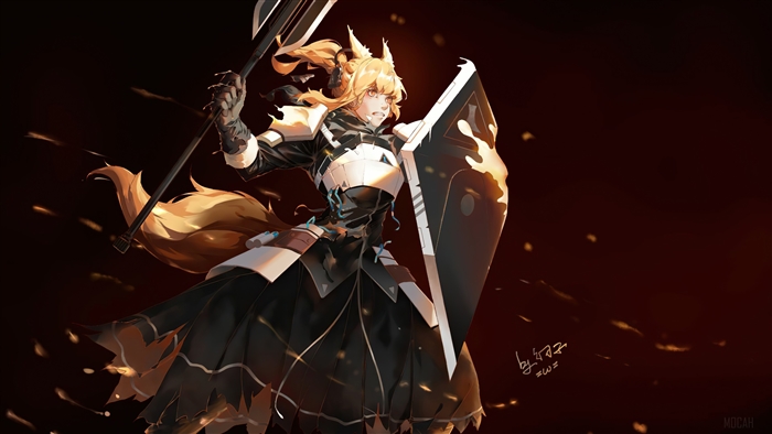 Nearl from Arknights 4K