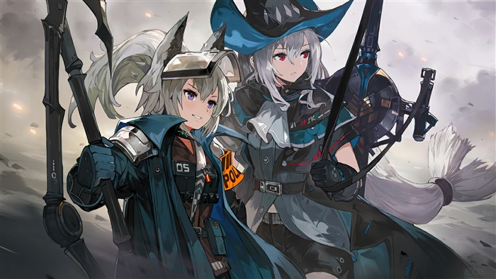 Arknights Grani and Skadi in Dynamic 4K Artwork