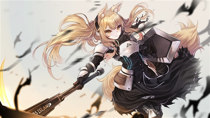 Nearl from Arknights Anime Girl 4K