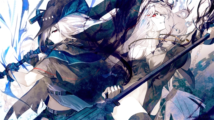 Arknights Skadi and Specter Dynamic 4K Artwork