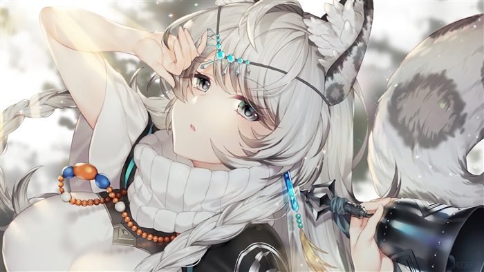 Pramanix from Arknights in 4K Detail