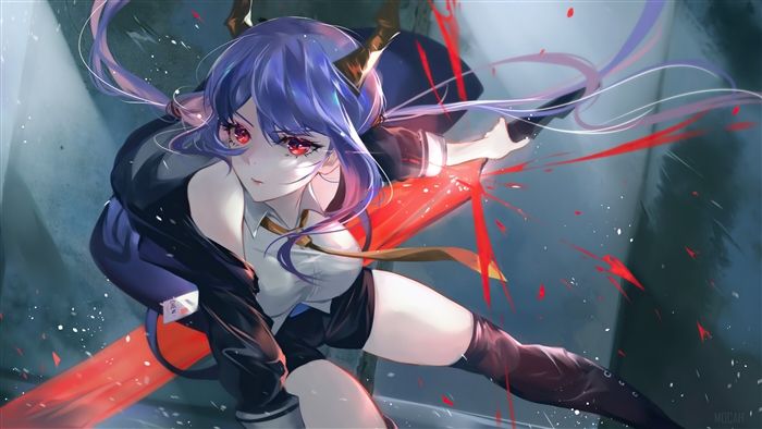 Chen from Arknights 4K