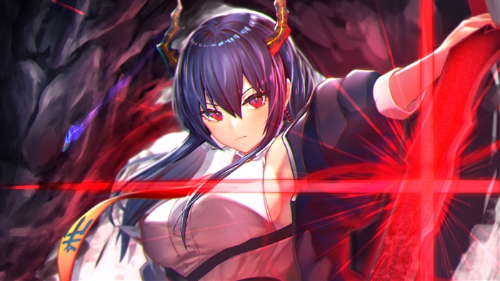 Chen from Arknights in 4K