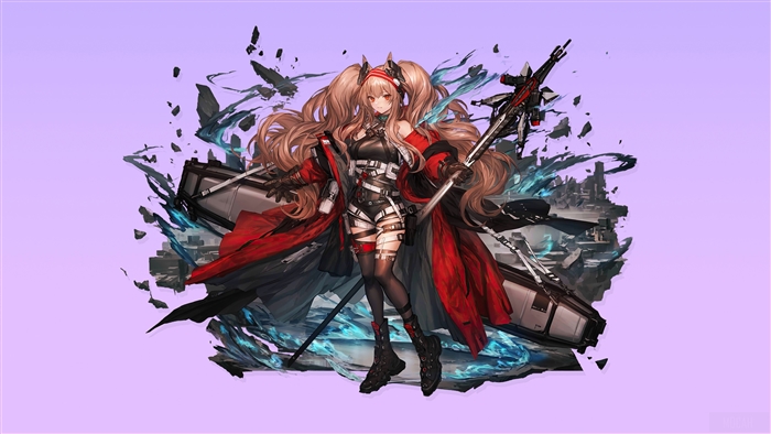 Angelina from Arknights 4K