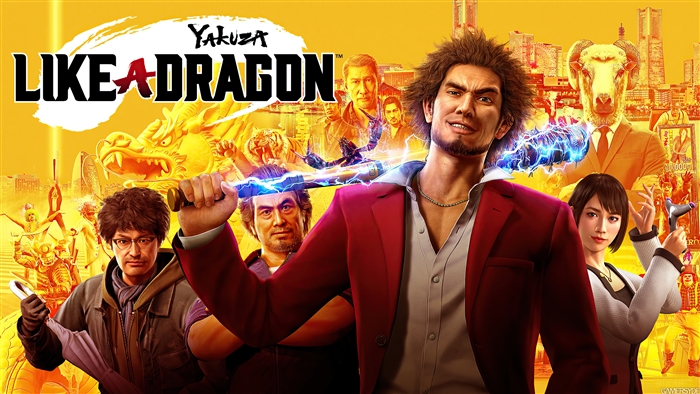 Ichiban Kasuga from Yakuza: Like a Dragon 4K