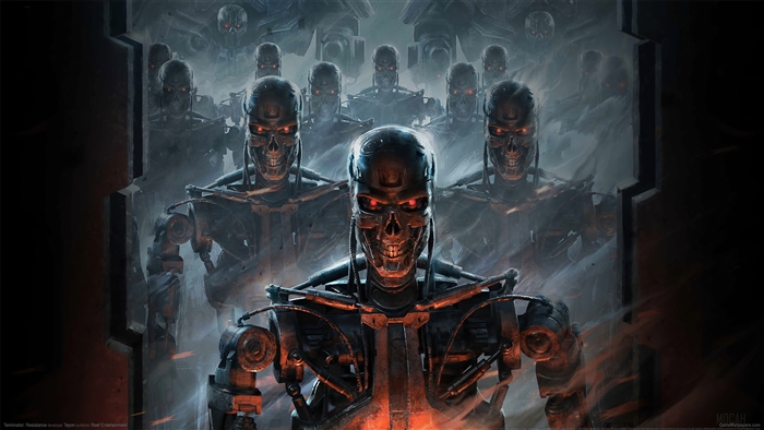Terminator Sci-Fi Robots 4K