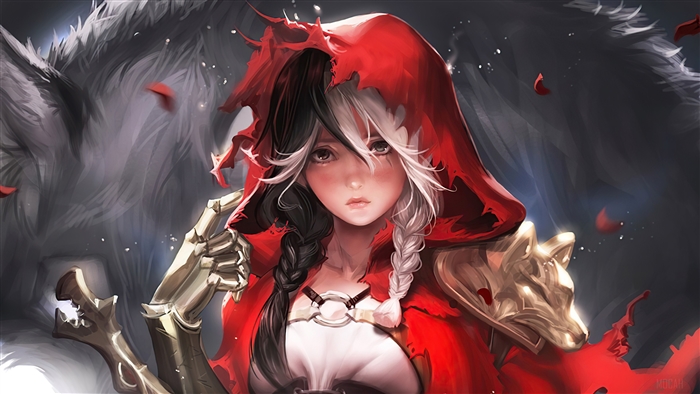 Red Riding Hood Fantasy 4K