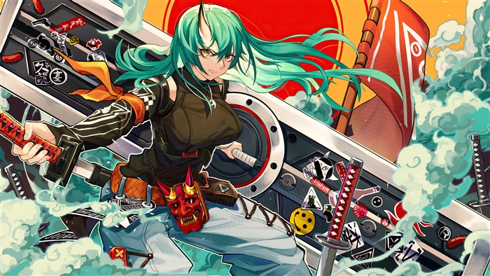 Hoshiguma from Arknights Anime 4K
