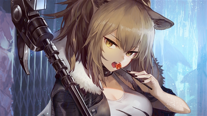 Siege from Arknights in Detailed 4K Artwork