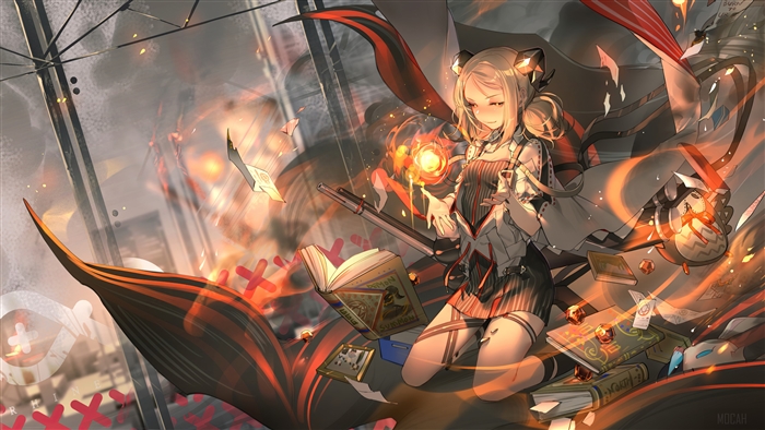Ifrit from Arknights 4K
