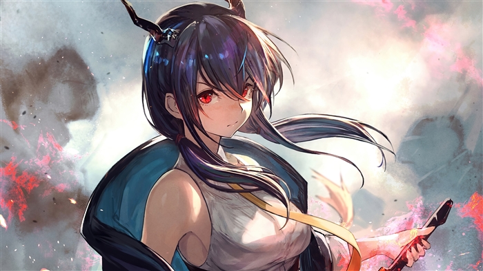 Chen from Arknights in Stunning 4K