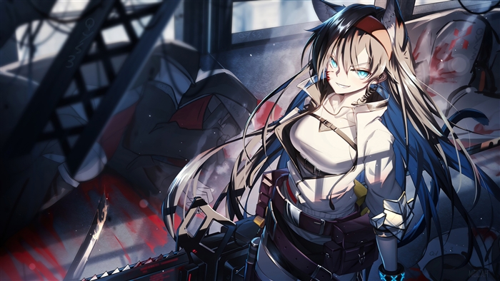 Blaze from Arknights 4K
