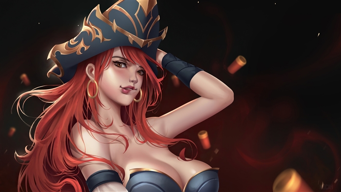 Miss Fortune from League of Legends 4K Artwork