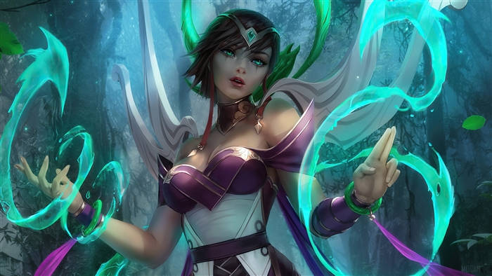 Karma from League of Legends 4K
